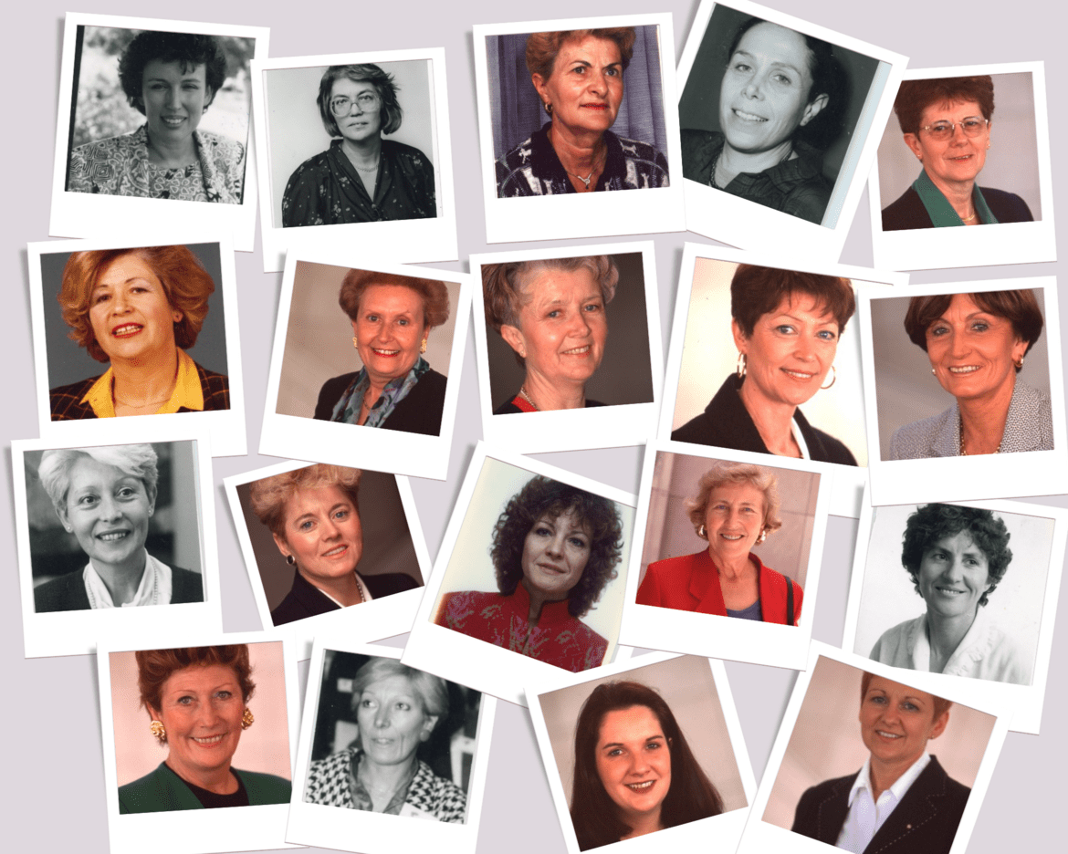 Photographies d’élues des mandatures 1986-1992, 1992-1998, 1998-2004